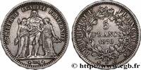 FRANCE 5 francs Hercule 1870 III REPUBLIC Paris 1870 (37mm, 24,94g, 6h) SS 203.86 £ Tax included +  15.61 £ shipping