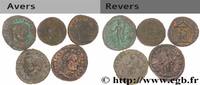 Lots de 5 monnaies LOTS (mm, g, h) -
