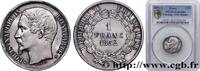FRANCE 1 franc Louis-Napoléon II REPUBLIC Paris 1852 (23mm, 5,00g, 6h) -