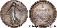 FRANCE 1 franc Semeuse III REPUBLIC Paris 1898 (23mm, 4,98g, 6h) -