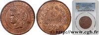 FRANCE 10 centimes Cérès III REPUBLIC Paris 1877 (30mm, 10,01g, 6h) -