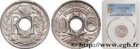 FRANCE 10 centimes Lindauer III REPUBLIC 1920 (21mm, 4g, 6h) -
