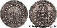 BRAZIL - EMPIRE OF BRAZIL - PETER I 640 Réis BRAZIL - EMPIRE OF BRAZIL - PETER I Rio de Janeiro 1824 (36mm, 17,76g, 12h) -