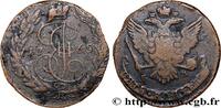 RUSSIA - CATHERINE II 5 Kopecks RUSSIA - CATHERINE II Ekaterinbourg 1765 (42mm, 46,11g, 12h) -