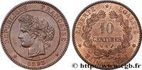 FRANCE 10 centimes Cérès III REPUBLIC Paris 1893 (30mm, 10,02g, 6h) -