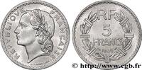 FRANCE 5 francs Lavrillier, aluminium PROVISIONAL GOVERNEMENT OF THE FRENCH REPUBLIC Castelsarrasin 1946 (31mm, 3,72g, 6h) -