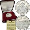 SAN MARINO Belle Épreuve 5 Euro EXPLORATEURS EUROPÉENS SAN MARINO Rome 2011 (32mm, 18,00g, 12h) -