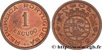 ANGOLA Essai 1 Escudo Colonie Portugaise ANGOLA 1972 (26mm, 8,00g, 6h) -