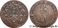 FRANCE Étienne de La Mare, maire de Beaune BOURGOGNE - VILLES ET NOBLESSE 1676 (27mm, 6,80g, 6h) -