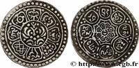 TIBET 1 Tangka au lotus TIBET XIXe (26,mm, 3,51g, h) -
