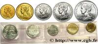 COMOROS Lot d’essais de 1, 2, 5, 10 et 20 francs COMOROS Paris 1964 (mm, g, 6h) -
