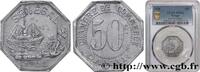 FRENCH AFRICA - SENEGAL 50 Centimes Chambre de Commerce de Dakar FRENCH AFRICA - SENEGAL DAKAR 1920 (24,5mm, 1,33g, 12h) -