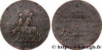 FRANCE Jeton satirique anglais, Napoléon à l’Île d’Elbe PREMIER EMPIRE 1814 (25mm, 4,76g, 6h) -