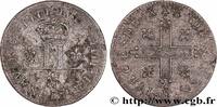 FRANCE XXX deniers aux 2 L couronnées LOUIS XIV THE SUN KING Lyon 1711 (24mm, 2,14g, 6h) -