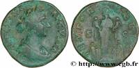 THE ANTONINES (96 AD to 192 AD) Sesterce FAUSTINA MINOR Rome 161 (31,5mm, 23,79g, 12h) -