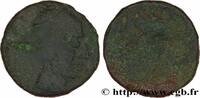 FRANCE Unité ou bronze au trépied GALLIA - SOUTH WESTERN GAUL - LONGOSTALETES (Area of Narbonne) 121-45 AC. (24mm, 9,51g, 5h) -