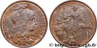 FRANCE 10 centimes Daniel-Dupuis III REPUBLIC 1900 (30,18mm, 9,96g, 6h) -