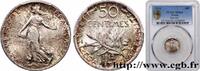 FRANCE 50 centimes Semeuse III REPUBLIC Paris 1912 (18mm, 2,5g, 6h) -