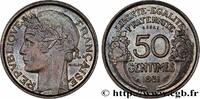 FRANCE Essai de 50 centimes Morlon III REPUBLIC 1931 (18mm, 2,03g, 6h) -