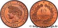 FRANCE 10 centimes Cérès III REPUBLIC Paris 1892 (30mm, 10,04g, 6h) -