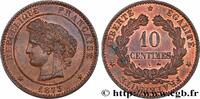 FRANCE 10 centimes Cérès III REPUBLIC Paris 1873 (30mm, 10,04g, 6h) -