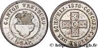 SWITZERLAND - CANTON OF FRIBOURG 5 Rappen - Canton de Fribourg SWITZERLAND - CANTON OF FRIBOURG 1830 (22mm, 1,64g, 6h) -