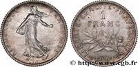 FRANCE 1 franc Semeuse III REPUBLIC 1901 (23,27mm, 5,00g, 6h) -
