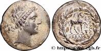 Hellenistic 2 (188 BC to 30 BC) Tétradrachme stéphanophore AIOLIS - CYME Éolide, Cymé, monétaire Kallias c. 160 AC. (29,5mm, 17,04g, 12h) -