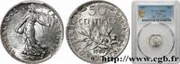 FRANCE 50 centimes Semeuse III REPUBLIC Paris 1907 (18mm, 2,5g, 6h) -