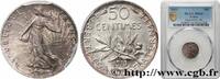 FRANCE 50 centimes Semeuse III REPUBLIC Paris 1913 (18mm, 2,5g, 6h) -