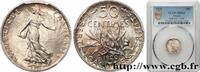 FRANCE 50 centimes Semeuse III REPUBLIC Paris 1920 (18mm, 2,50g, 6h) -