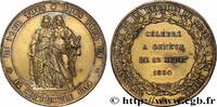 FRANCE Médaille du rattachement de Genève à la Suisse SUISSE Suisse, Genève 1864 (46,5mm, 56,16g, 12h) -