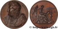 FRANCE Médaille, Georges Cuvier, les révolutions du globe SCIENCES & SCIENTIFIQUES 1843 (54,5mm, 108,39g, 12h) -