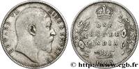 BRITISH INDIA 1 Rupee (Roupie) Edouard VII BRITISH INDIA Bombay 1903 (30,6mm, 11,56g, 12h) -