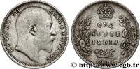 BRITISH INDIA 1 Rupee (Roupie) Edouard VII BRITISH INDIA Calcutta 1904 (30,5mm, 11,59g, 12h) -