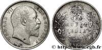BRITISH INDIA 1 Rupee (Roupie) Edouard VII BRITISH INDIA Calcutta 1906 (30,52mm, 11,63g, 12h) -