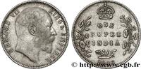 BRITISH INDIA 1 Rupee (Roupie) Edouard VII BRITISH INDIA Bombay 1906 (30,52mm, 11,59g, 12h) -