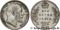 BRITISH INDIA 1 Rupee (Roupie) Edouard VII BRITISH INDIA Bombay 1907 (30,52mm, 11,63g, 12h) -