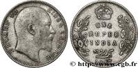 BRITISH INDIA 1 Rupee (Roupie) Edouard VII BRITISH INDIA Bombay 1907 (30,52mm, 11,61g, 12h) -