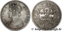 BRITISH INDIA 1 Rupee (Roupie) Victoria BRITISH INDIA Calcutta 1901 (30,5mm, 11,63g, 12h) -