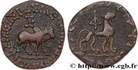 THE ORIENTAL WORLD (ARABO-BYZANTINE, CILICIA, ARME Tétradrachme bilingue SCYTHIA - INDO-SCYTHIAN KINGDOM - AZES Taxila c. 55-35 AC. (26mm, 14,26g, 4h) -