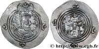 Post-hellenistic 2 (227 AD to 650 AD) Drachme SASANIAN - SASANIAN KINGDOM - KHOSROW II Persépolis, Istakhr (ST) 611 (31,5mm, 4,11g, 3h) -
