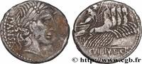 THE REPUBLIC (280 BC to 27 BC) Denier VIBIA Rome 90 AC. (18mm, 3,93g, 12h) -