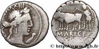THE REPUBLIC (280 BC to 27 BC) Denier serratus MARIA Rome 81 AC. (18mm, 3,66g, 5h) -