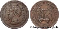 FRANCE Médaille satirique Cu 32, type C “Chouette monétai SATIRICAL COINS - 1870 WAR AND BATTLE OF SEDAN s.l. 1870 (32,00mm, 9,39g, 6h) -