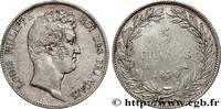 FRANCE 5 francs type Tiolier sans le I, tranche en creux 1830 LOUIS-PHIL... 255.12 £ Tax included +  15.57 £ shipping