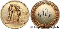 FRANCE Médaille de mariage, Jacob et Rachel, Stéphanie Na AMOUR ET MARIAGE 1844 (36mm, 22,39g, 6h) -