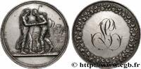FRANCE Médaille de mariage, Jacob et Rachel, Stéphanie Na AMOUR ET MARIAGE 1847 (36mm, 21,71g, 12h) -