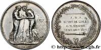 FRANCE Médaille de mariage, Jacob et Rachel, Stéphanie Na AMOUR ET MARIAGE 1817 (40,5mm, 31,52g, 12h) -
