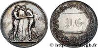 FRANCE Médaille de mariage, Jacob et Rachel, Stéphanie Na AMOUR ET MARIAGE 1855 (40,5mm, 32,02g, 12h) -